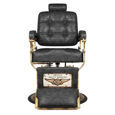 Scaun de frizerie Koken Gold Vintage BarberPub [2]