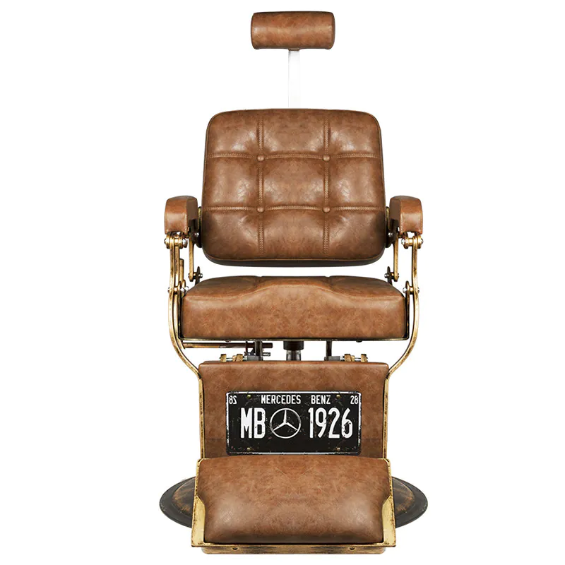 Scaun de frizerie Koken Light Brown Vintage BarberPub [5]