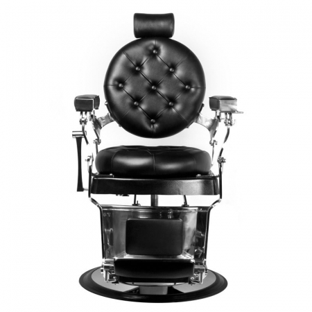 Scaun frizerie barber shop model Imperator Black BarberPub [2]