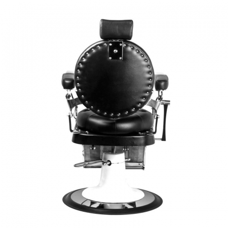 Scaun frizerie barber shop model Imperator Black BarberPub [3]