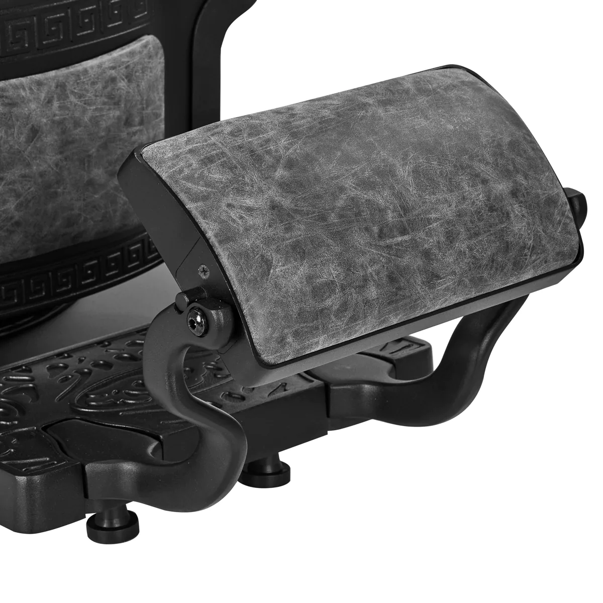 Scaun frizerie Imperator Old Leather Gray · BarberPub [13]