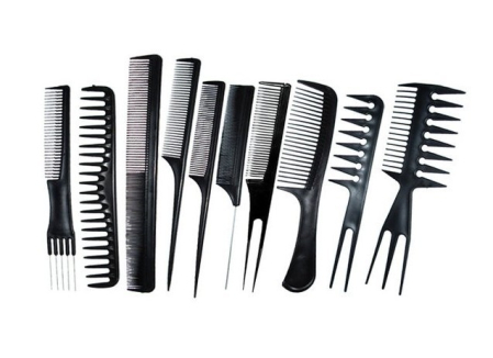 Coafor si Frizerie - Set 10 piepteni frizerie