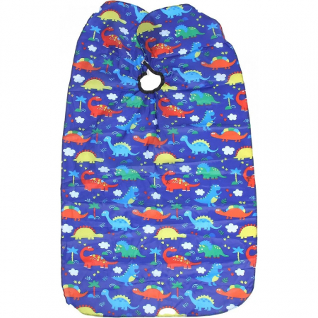 Set 2 Pelerine pentru tuns copii, baitei si fetite, cu imprimeu Dinosauri [4]