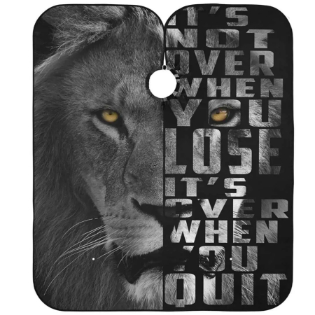 Set 2 Pelerine tuns profesionale negre, impermeabile, pentru frizerie si coafor [3]