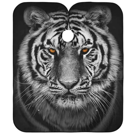 Set 2 Pelerine tuns profesionale negre, impermeabile, pentru frizerie si coafor [6]