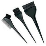 Accesorii frizerie - Set 3 pensule pentru vopsit parul
