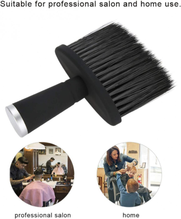 Set accesorii frizerie Mano05 cu pelerina, pamatuf si pulverizator pentru salon barber, scoli coafor [4]