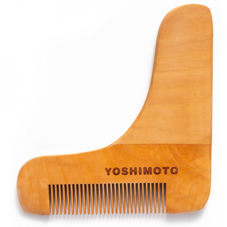 Set barber pentru ingrijire barbati cu foarfeca tuns piepten si perie barba [3]