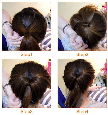 Set cap manechin cu par Blond, Petra, pentru frizerie coafor [2]