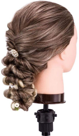 Set cap practica manechin Valeria Ombre cu ace agrafe coc exersat coafuri impletituri salon frizerie [4]