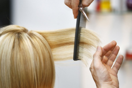 Set complet kit ustensite accesorii frizerie coafor cu foarfeca de tuns si filat SF04 [2]