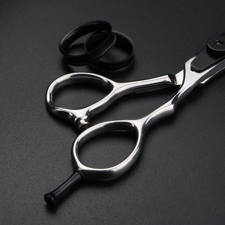 set frizerie coafor foarfece de tuns si filat sword cut [4]