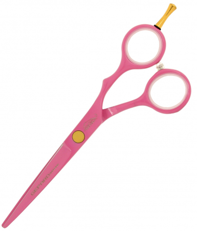 foarfeca tuns si foarfeca filat roz, husa de protectie, pink [1]