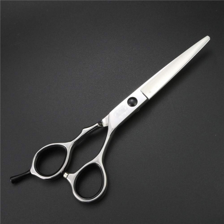 Set foarfeca tuns si foarfeca filat · Sword Cut · 10 piese ·  clipsuri metalice · pieptan carbon · husa depozitare · pelerina tuns · pamatuf frizerie · brici pentru filat parul. [8]