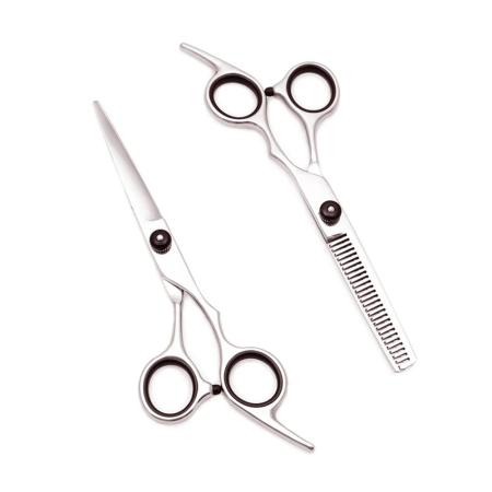 Set foarfeci frizerie - Foarfeca tuns cu foarfeca filat, marime 6 inch, Ardette [4]