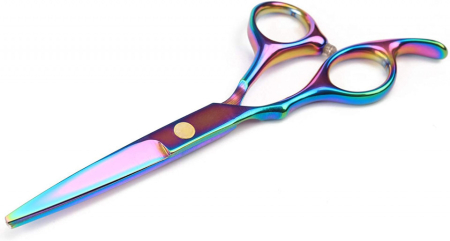 Set frizerie Ardette, Kids03, cu foarfeca de tuns si filat, pelerina tuns, pulverizator si 10 piepteni pentru copii [5]
