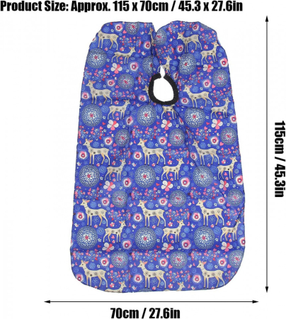 Set frizerie Ardette, Kids03, cu foarfeca de tuns si filat, pelerina tuns, pulverizator si 10 piepteni pentru copii [2]