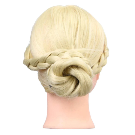 Set Frizerie incepatori Hair School 01, cu Foarfece Tuns, Filat, Cap Practică, Blond [1]