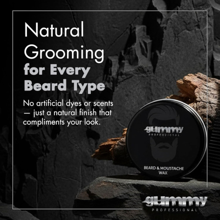 Set Îngrijire Barbă și Mustață Gummy – Kit Complet Grooming pentru Bărbați, 8 Piese [3]