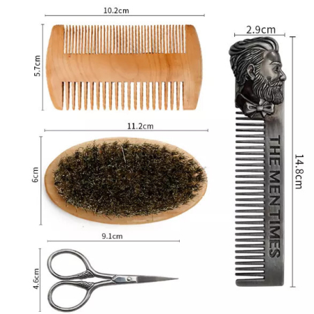 Set ingrijire barba si mustata pentru barbati Ardette 5 piese [2]