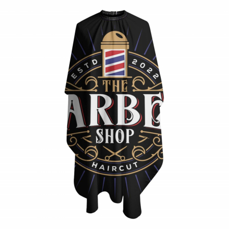 Set pelerine tuns frizerie pentru barber shop si coafor, 2 buc, stil vintage, PEL01S [2]