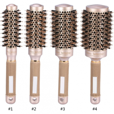 Perii de par si piepteni - Set perii de par profesionale · nano ceramice · Morin