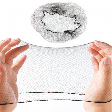 Set plasa pentru coc si ace · 50 plasa coc · 60 ace coc · negru [1]