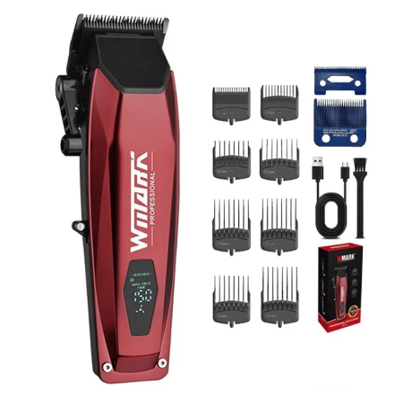Set profesional de frizerie WMARK NG-125 cu mașină de tuns și accesorii complete [2]