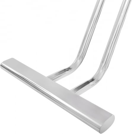 Set Scafa frizerie cu 2 scaune coafor, gri cu argintiu [4]