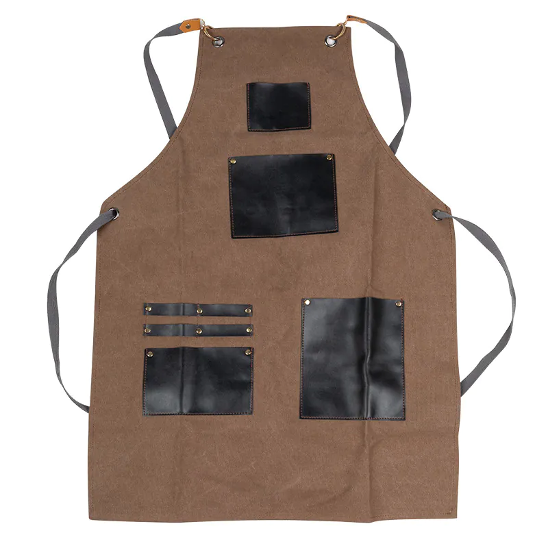 Coafor si Frizerie - Sort frizerie barber unisex jeans blugi cu piele, Sort Barista, Sort Bucatar