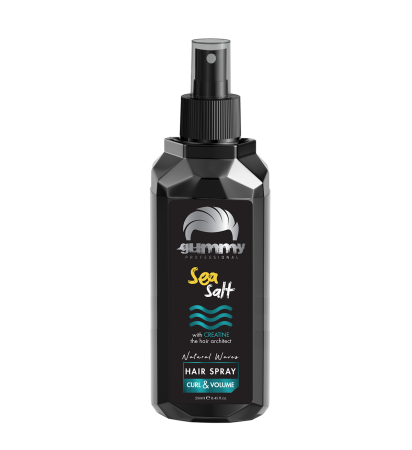 Fixativ / Styling spray - Spray de par texturizant - Gummy Professional Sea Salt Hair Spray, 250ml - Bucle Naturale, Volum și Finish Mat