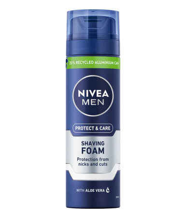 Ingrijire personala & Cosmetice - Spuma de ras Nivea Men Protect & Care impotriva iritatiilor si a taieturilor