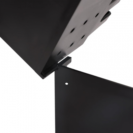 Suport de perete pentru uscator, 2 masini de tuns, organizator frizerie [4]