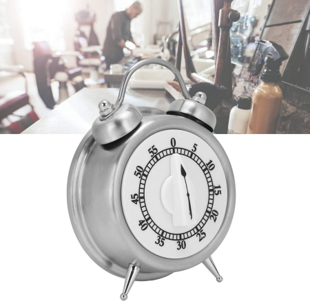 Coafor si Frizerie - Timer ceas retro pentru frizerie, salon barber shop, bucatarie, 60min maxim