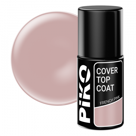 Manichiura si pedichiura - Top coat · Cover Top PIKO · 7 ml · French Pink