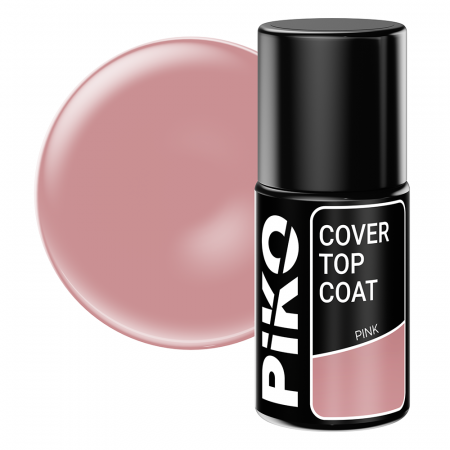 Manichiura si pedichiura - Top coat · Cover Top PIKO · 7 ml · Pink