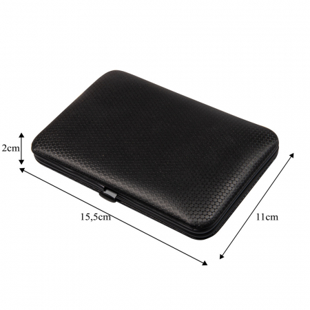 Trusa manichiura profesionala 15 piese, Black&Brown [2]