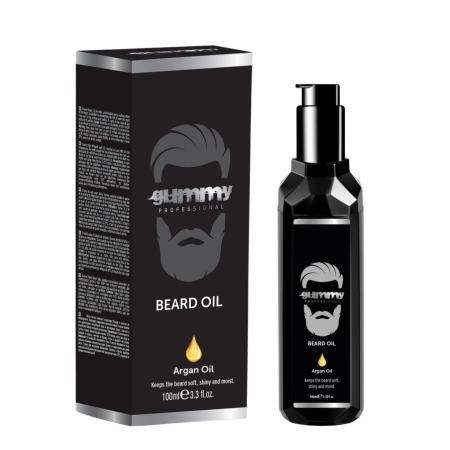 Ingrijire personala & Cosmetice - Ulei de Barbă Profesional 100ml – Gummy Beard Oil - Hidratare Intensă, Nutriție și Strălucire Naturală
