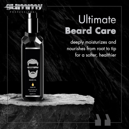 Ulei de Barbă Profesional 100ml – Gummy Beard Oil - Hidratare Intensă, Nutriție și Strălucire Naturală [1]