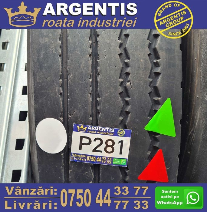 12/R22.5 Pereche 2 Anvelope Camion KUMHO (Cod P281) [2]
