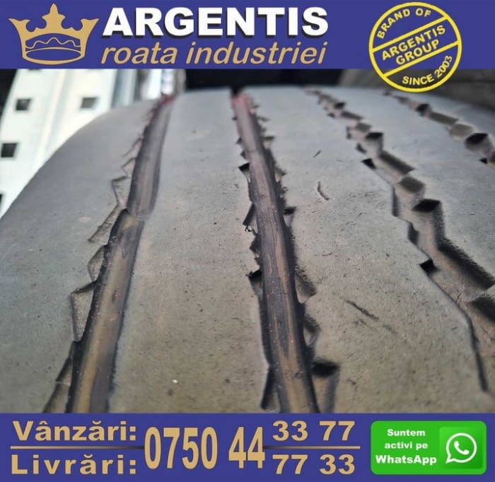 12/R22.5 Pereche 2 Anvelope Camion KUMHO (Cod P281) [3]