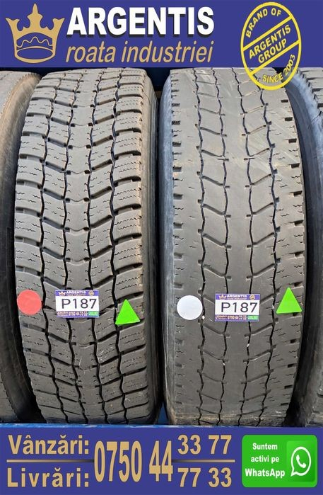 315/80/R22.5 Pereche 2 Anvelope Camion  GT 686 + MICHELIN (Cod P187) [1]