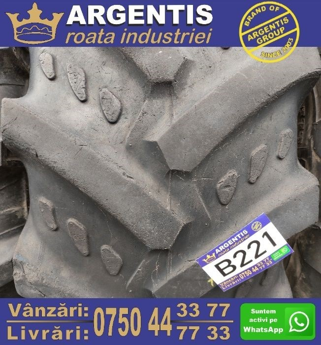 320/85/R20     1 Anvelopa Agricola/Tractor  (12.4/R20) KLEBER (Cod B221) [2]