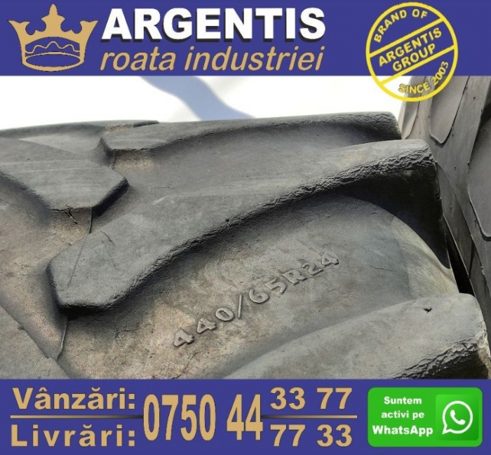 440/65/R24   Pereche 2 Anvelope Agricole/Tractor  GOODYEAR (Cod P158) [3]