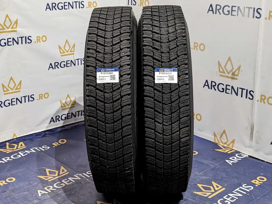 Pereche 2 anvelope 11R22.5 Bridgestone (cod P101240C) [2]