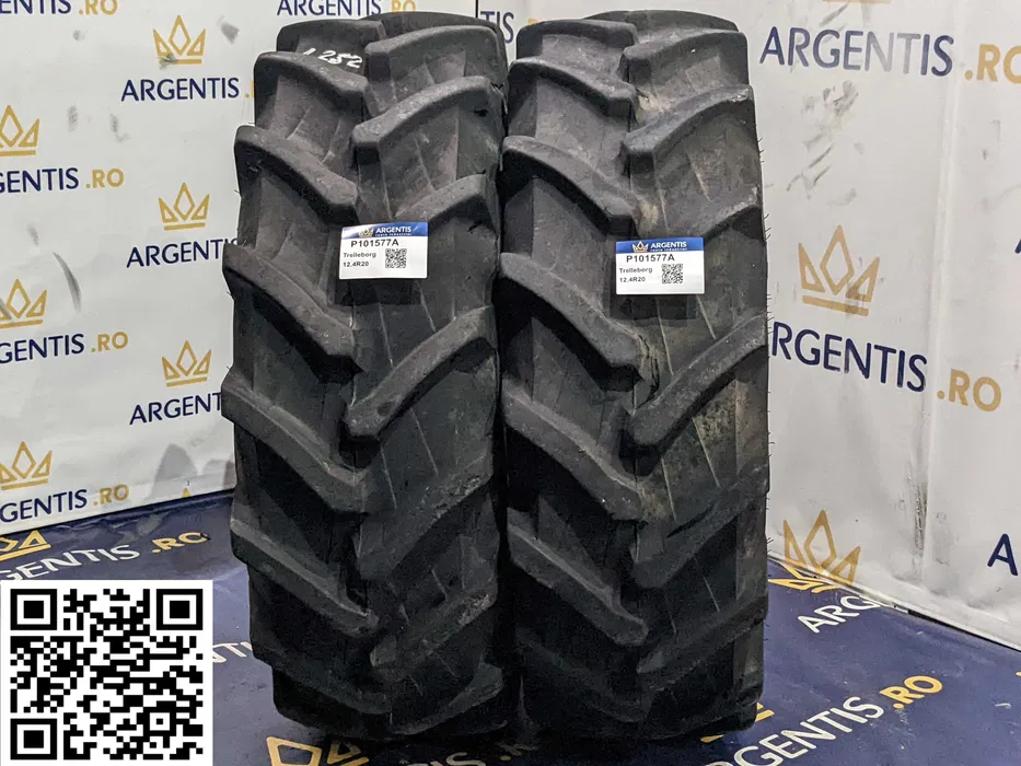 Pereche 2 anvelope 12.4R20 Trelleborg (cod P101577A) [2]