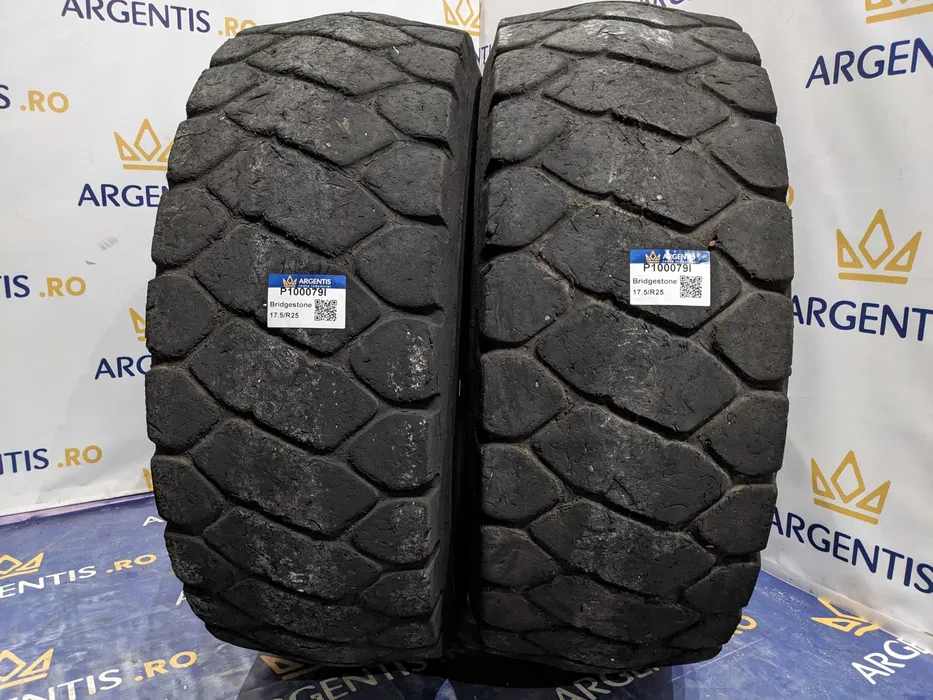 Pereche 2 anvelope 17.5/R25 Bridgestone (cod P100079I) [2]