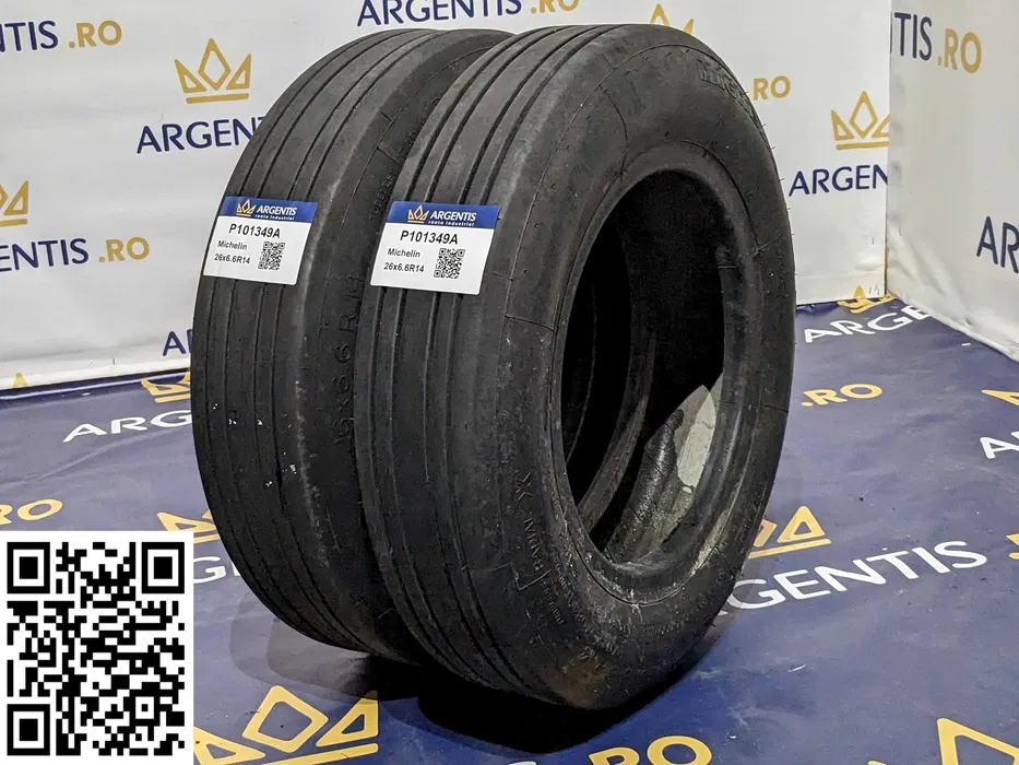 Pereche 2 anvelope 26x6.6R14 Michelin (cod P101349A) Pentru Avion [1]