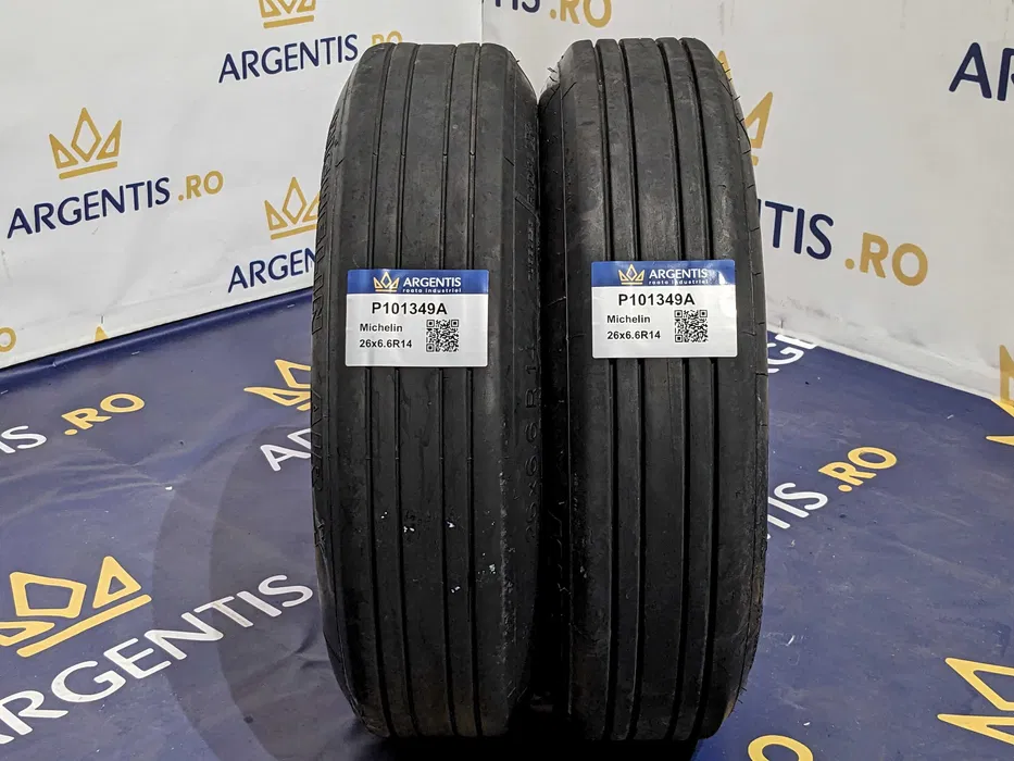 Pereche 2 anvelope 26x6.6R14 Michelin (cod P101349A) Pentru Avion [2]