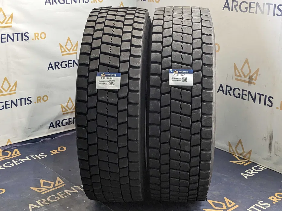 Pereche 2 anvelope 305/70R22.5 Bridgestone (cod P101196C) [2]